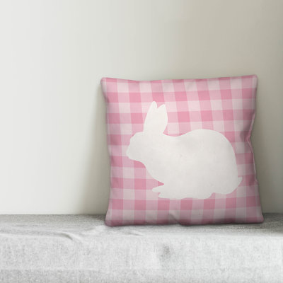 Alcorn Happy Easter Throw Pillow The Alcorn Happy Easter Throw Pillow The